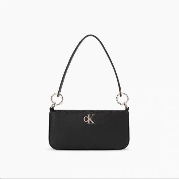 Calvin Klein Handbags - Calvin Klein Black Minimalist Shoulder Bag